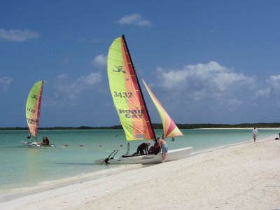 Hobie Cat con profesor en Anfi del Mar 1 hora