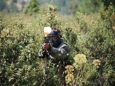 Paintball en Villanueva del Pardillo con 100 bolas