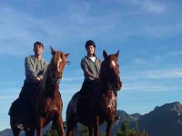  Horse riding through the forests of Ribadesella 