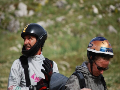 Vuelo en parapente simultáneo parejas Algodonales