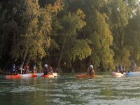 Groupe de canoës 