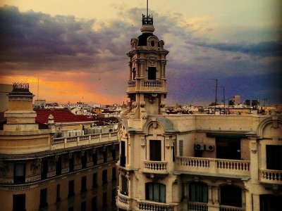 Geführte Tour durch das beleuchtete Madrid 2 Stunden