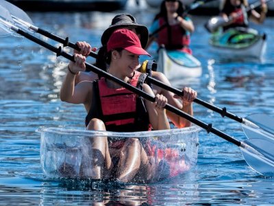 Ruta en Kayak transparente por Radazul 2 horas