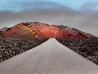 Carretera en Lanzarote