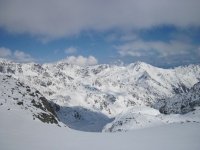 Paisaje cubierto de nieve