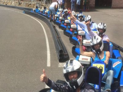 Gara di kart per addio al celibato Soto de Dueñas