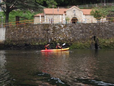 Doppelkajakverleih im Fluss Ulla 4h