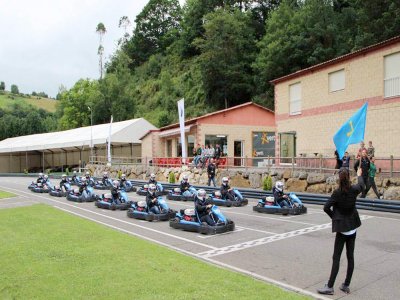 Karting per feste di addio al celibato a Soto de Dueñas 50m