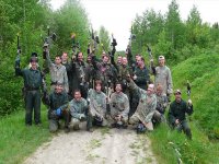  Paintball-Spiel spielen 