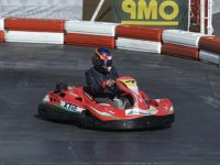 Circulando en un kart