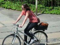 Pedaling through the city