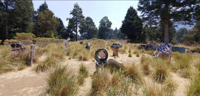 Increibte escenario de paintball