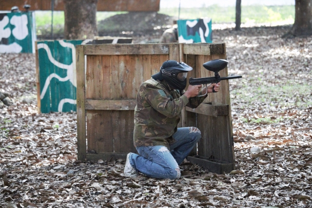 Campo de Paintball en Jalcomulco