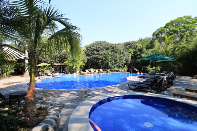 Piscina para relajarse