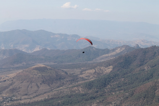 Paseo aereo en parapente