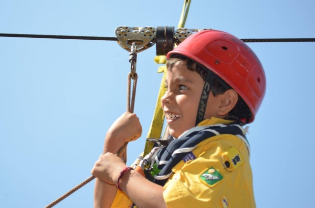 Aventura en la tirolina 