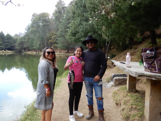 Pescando truchas