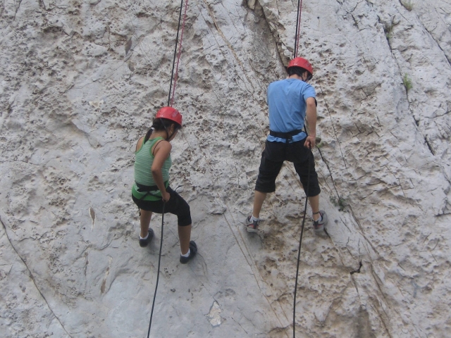 rappel en monraña