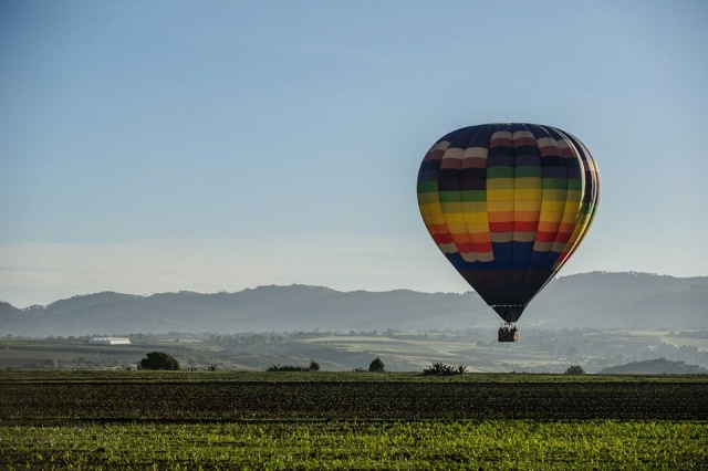 Vuela en globo