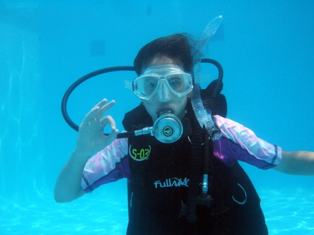 Buceo niños, disfrutando con SCUBA 