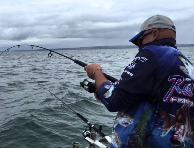 Pescando desde el barco