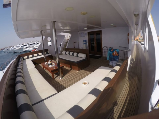 Vista del barco