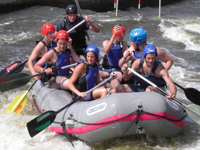 rafting en equipo