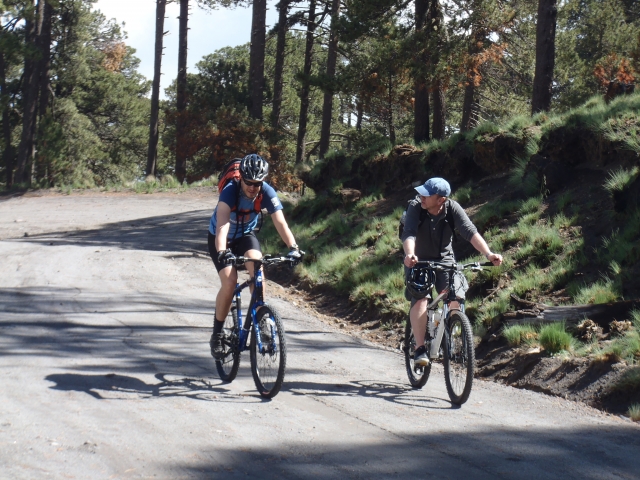 La bajada del Nevado de Toluca