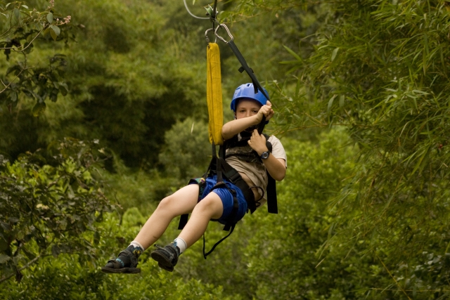 Tirolina en Tlapacoyan