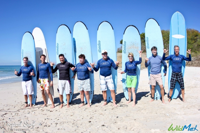 Grupo surfero 