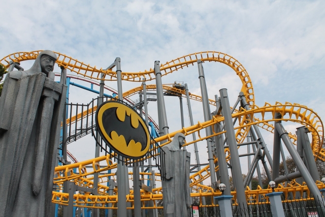 batman the ride coaster