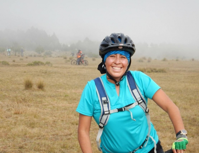 Pedaleando a campo abierto