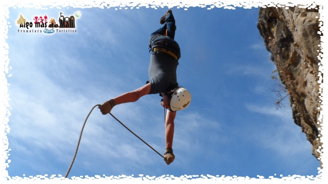 Rappel 25 y 35 metros. Descenso Libre