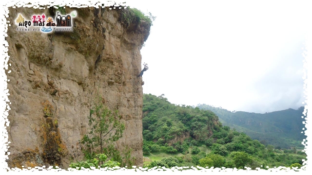Rappel 25 y 35 metros. Descenso