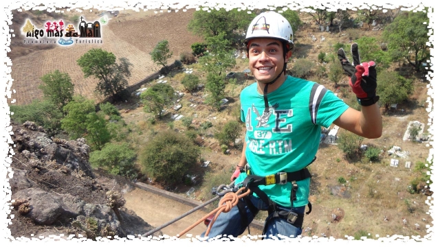 Rappel 25 y 35 metros. Descenso