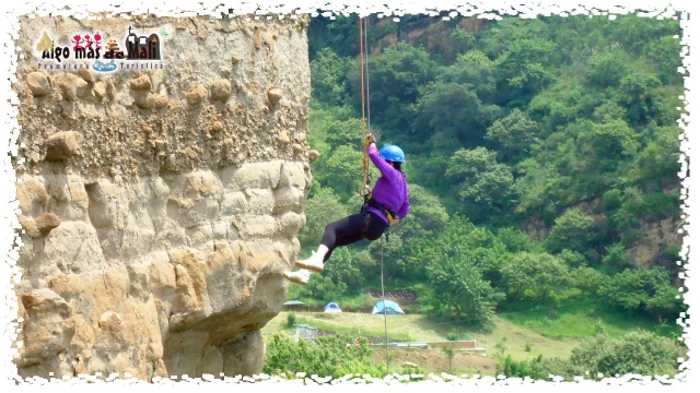 Rappel 25 y 35 metros. Descenso