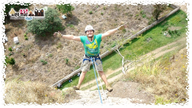 Rappel 25 y 35 metros. Descenso
