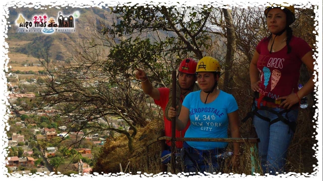 Rappel EXT 60 metros. Sendero Miradoternera Naturales