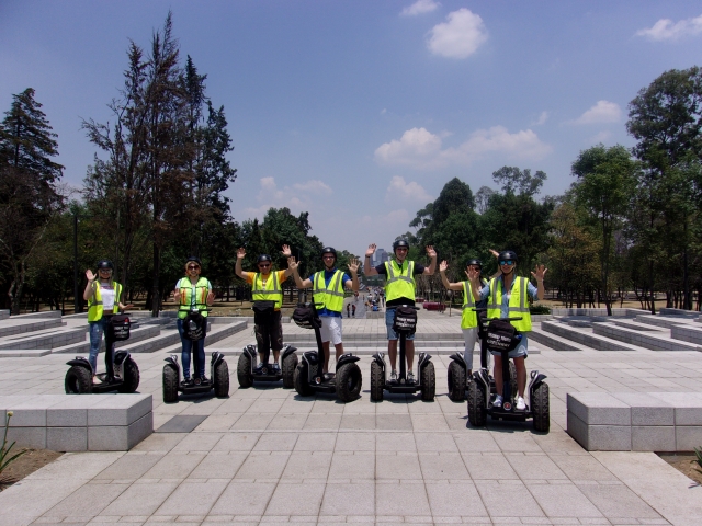 Visita guiada por la CDMX en segwey