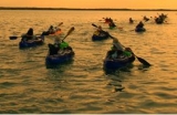 Atardecer en kayak