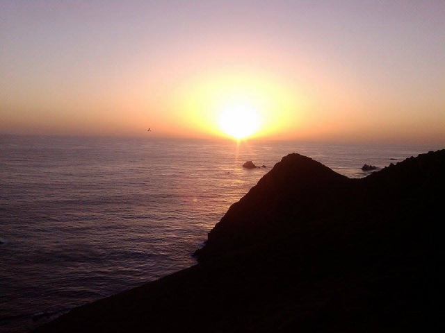 Nuestro atardecer