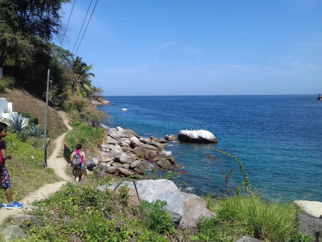 La costa de Puerto Vallarta