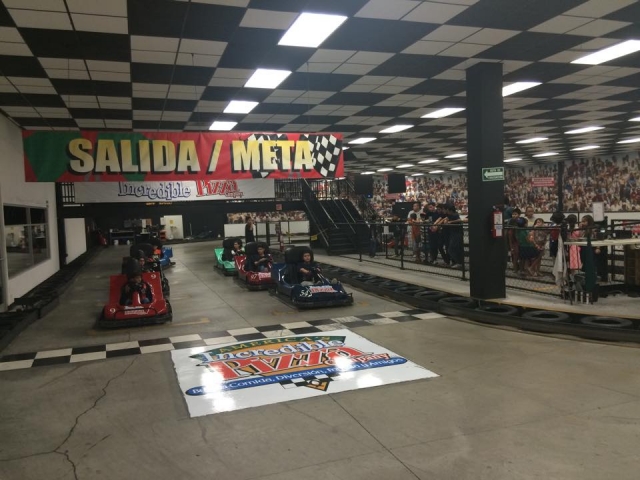 La pista de carreras