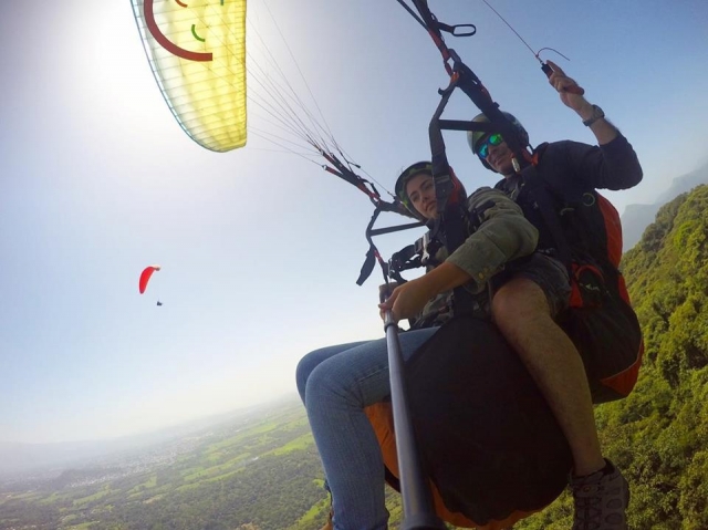 Aventura en parapente de cumpte