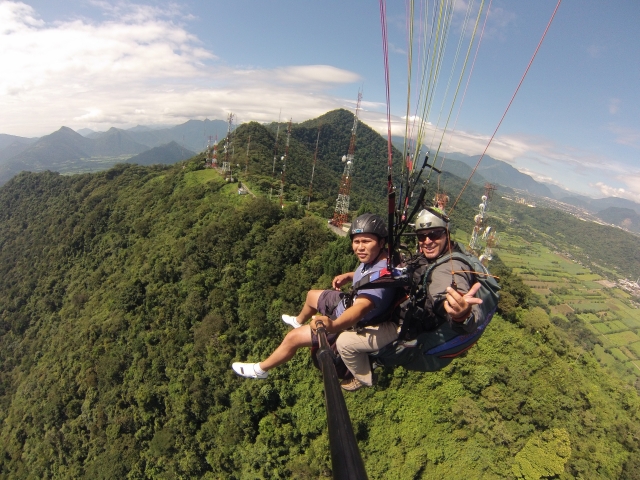 Divertidisimo vuelo en parapente