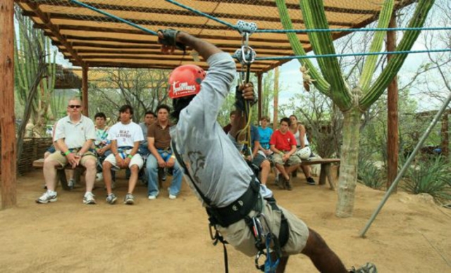 Circuito de tirolina
