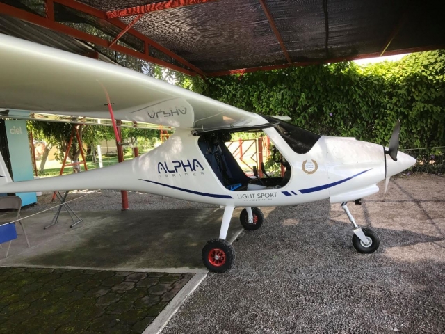 Avioneta de entrenamiento