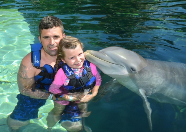 Besito de delfin