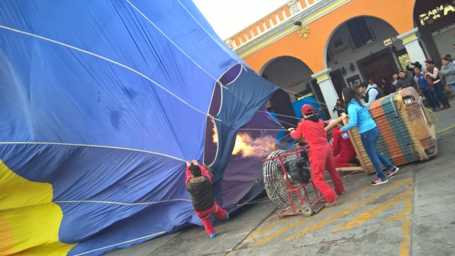 Uno de nuestros globos