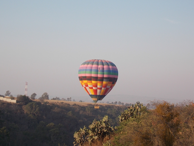 Crusando las barrancas 